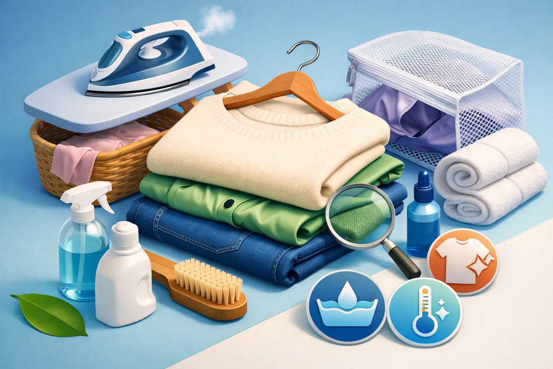 Clothing Fabric Care Guide for Pieces You Keep