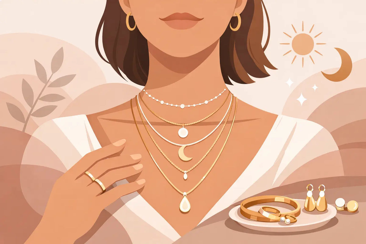 Jewelry Layering Guide for Everyday Style