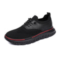 Men's Extra-Large Casual Sneakers – Breathable Microfiber Lace-Up Shoes | Sizes 39–48