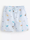 Poppy Lane Dinosaur Print Elastic Waist Shorts — product view 2