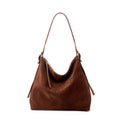 Women's Genuine Leather Underarm Tote Bag – Retro Dumpling Style Shoulder Bag | Sarah Express