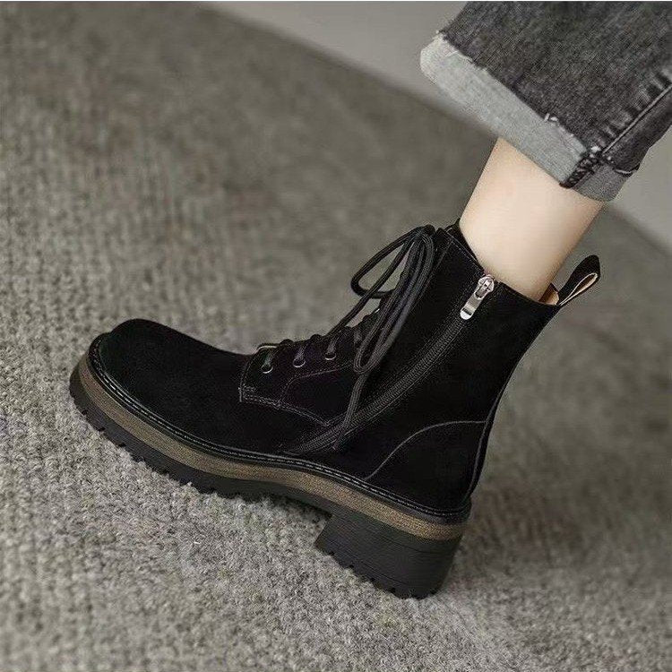 Platform Ankle Boots