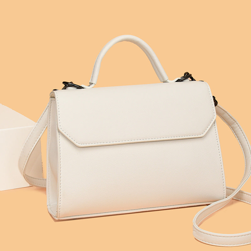 Stylish Minimalist PU Leather Small Square Crossbody Bag for Women