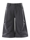 Linea Adjustable Wide-Leg Shorts — color or detail view 9