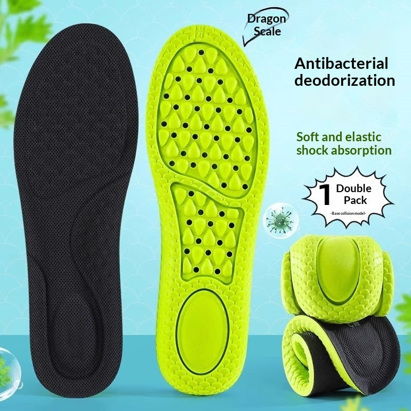 Premium Shock-Absorbing Athletic Insoles – Unisex Comfort & Support for All-Day Performance