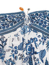 Dahlia Floral Print Strapless Maxi Dress — product view 7