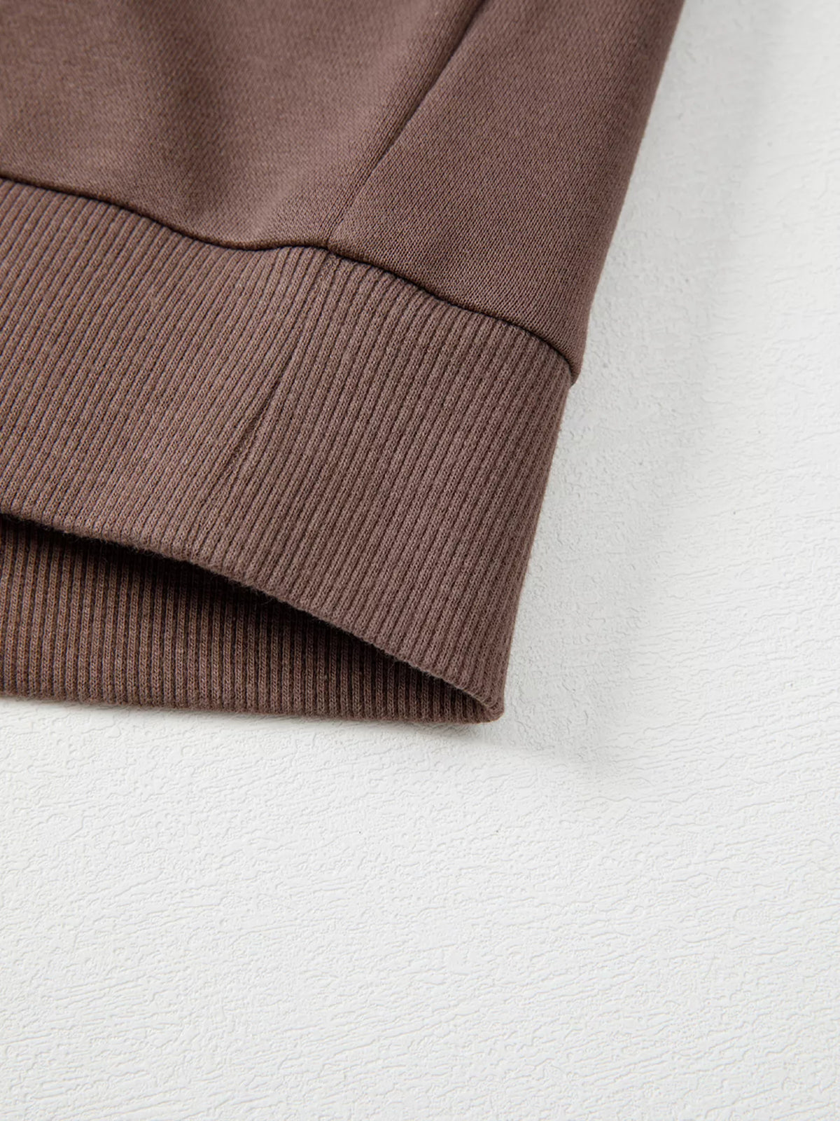 Color-Block Drop-Shoulder Sweatshirt