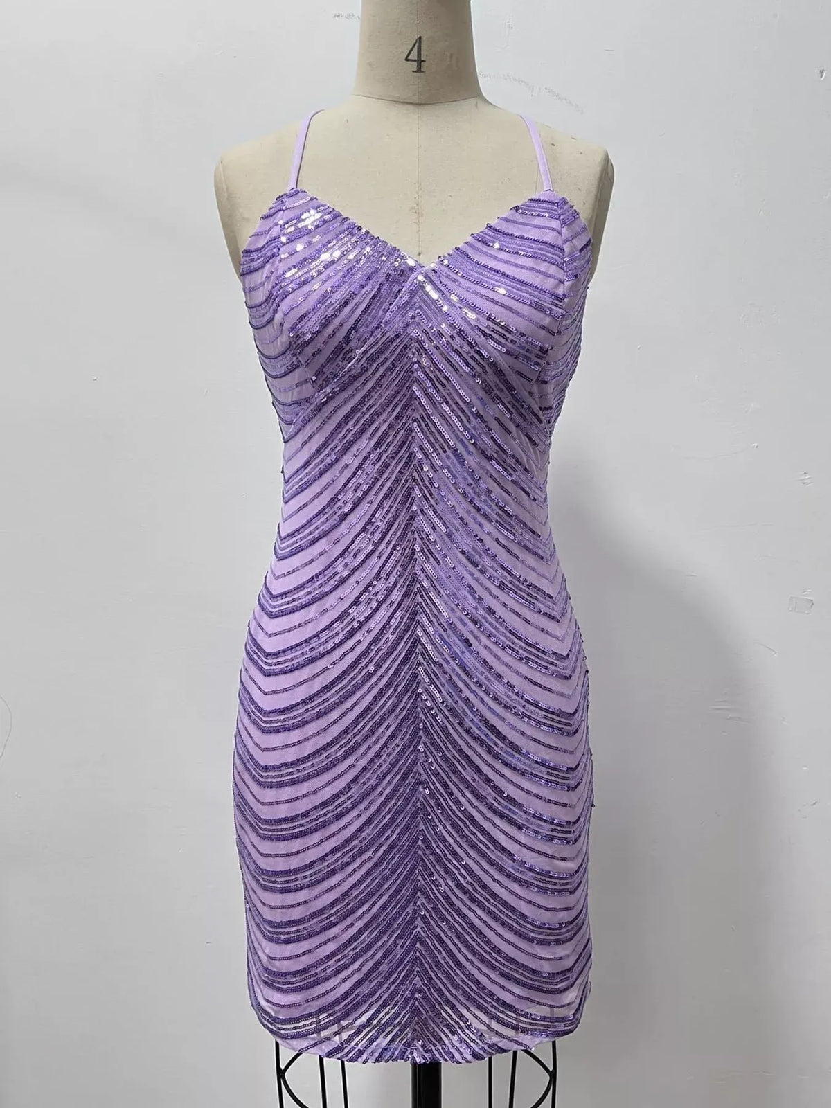 Women's Sequin Bodycon Mini Dress — photo 26