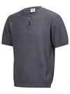 Solace Textured-Knit Henley — color or detail view 4