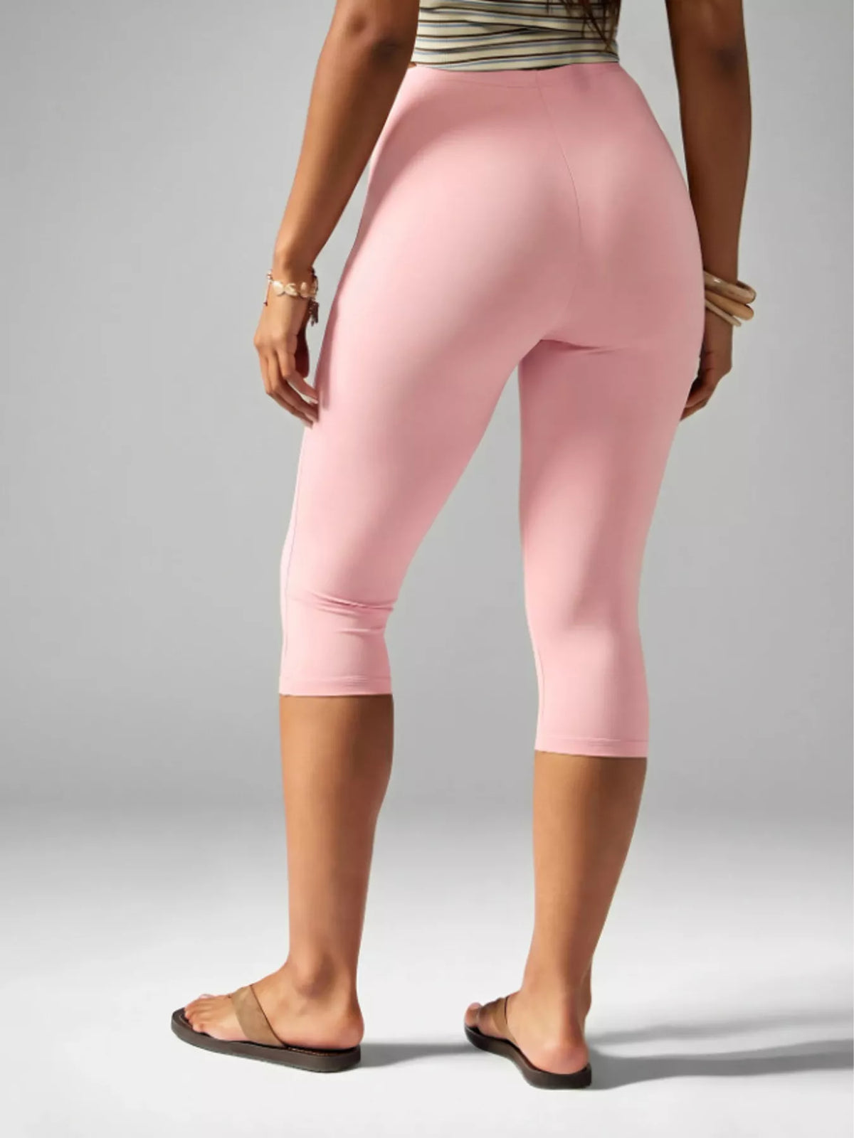 High-Waisted Capri Active Leggings