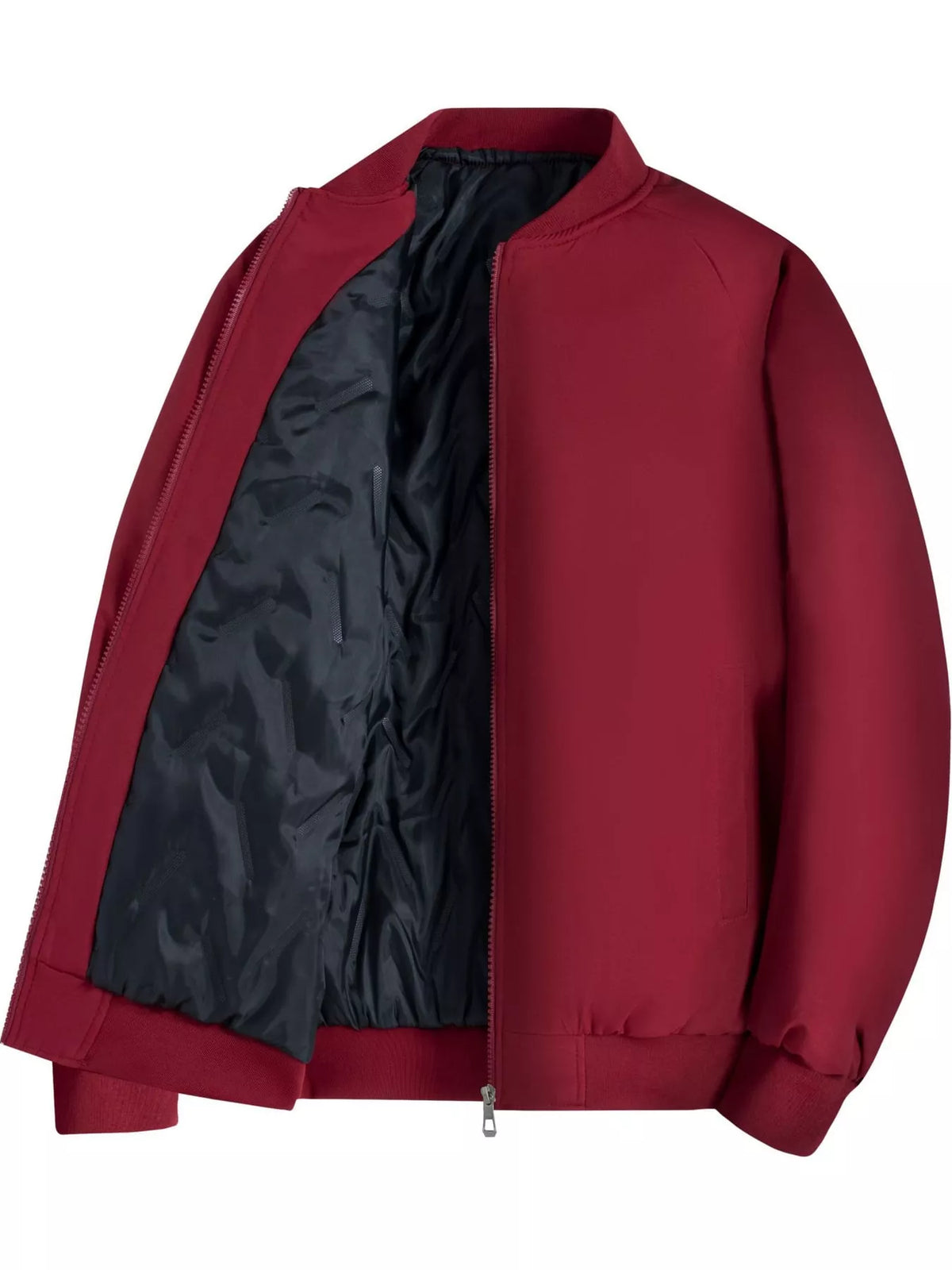 Men's Thermal Zip-Up Jacket with Pockets, M–5XL — photo 37