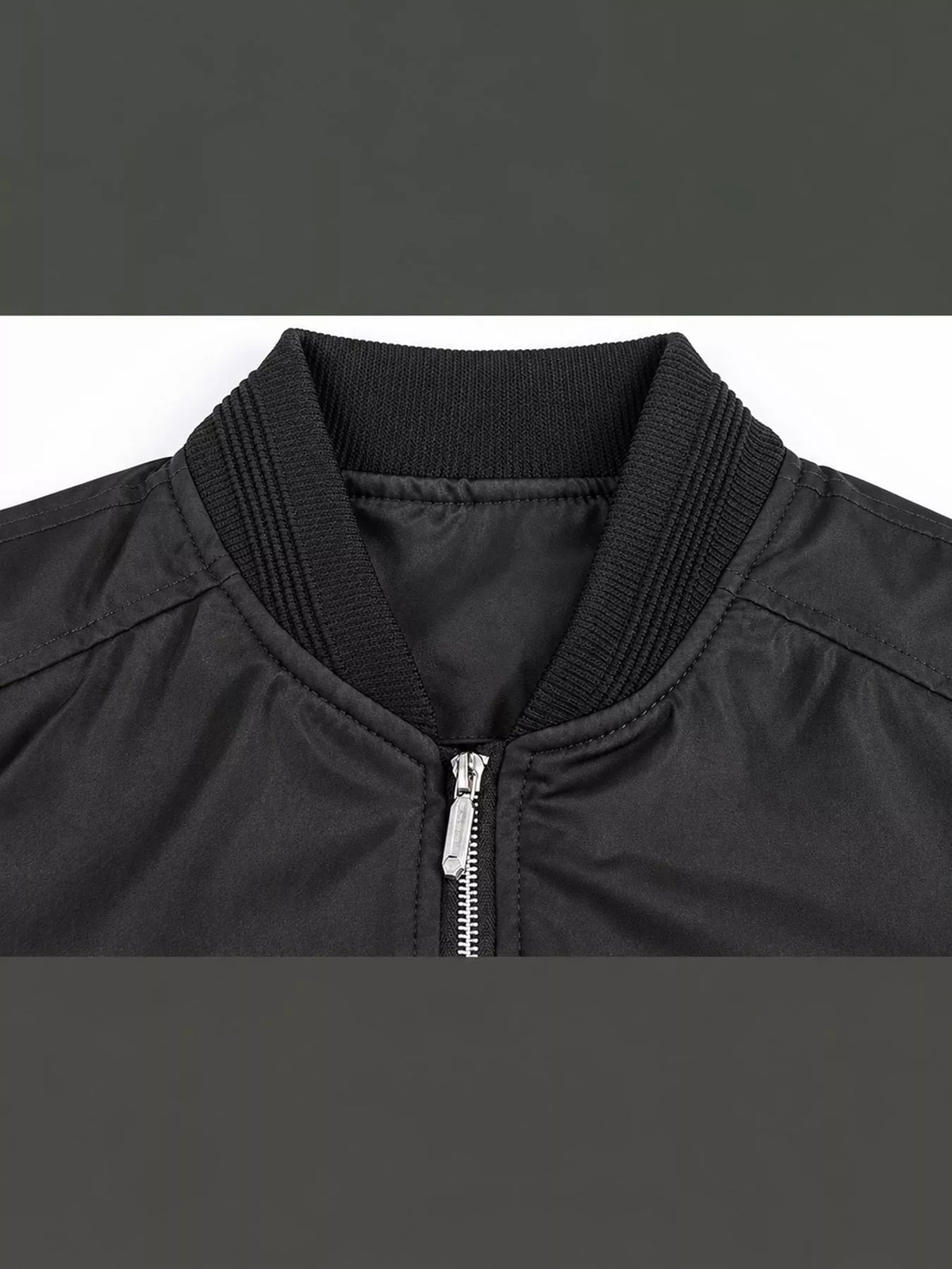 Men's Lightweight Bomber Jacket with Sleeve Pocket — photo 5