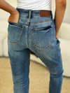 Judy Blue Harper Mid-Rise Rigid Magic Release Hem Jeans — product view 7