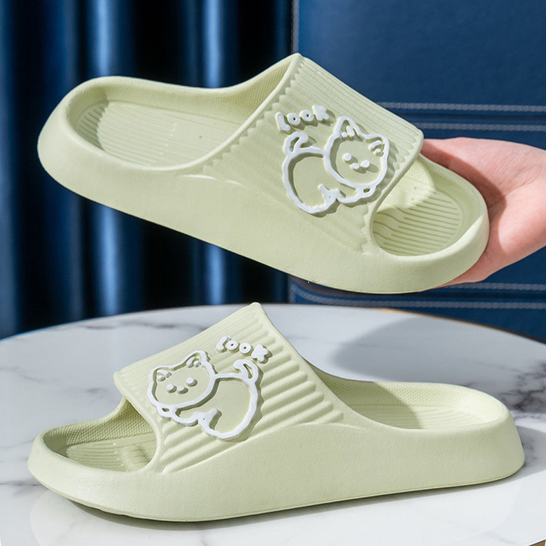 Cute Cat Slippers | Summer Women Home Shoes