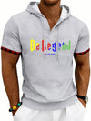Be Legend Waffle-Knit Hooded Tee — color or detail view 8