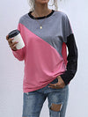 Elara Color Block Crewneck Sweatshirt — product view 2