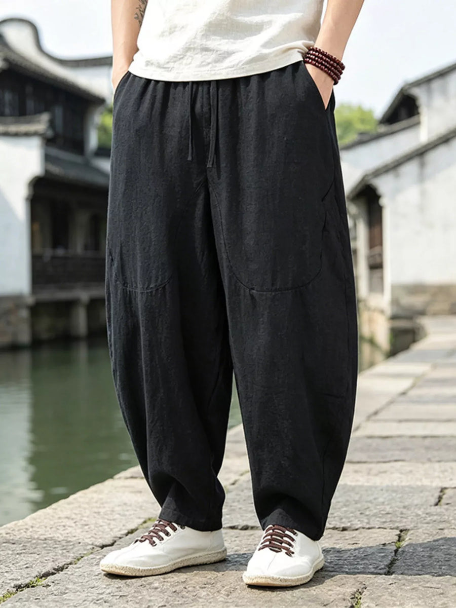 Sora Relaxed Drawstring Trousers