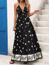 Marais Printed Halter Neck Maxi Dress — product view 2