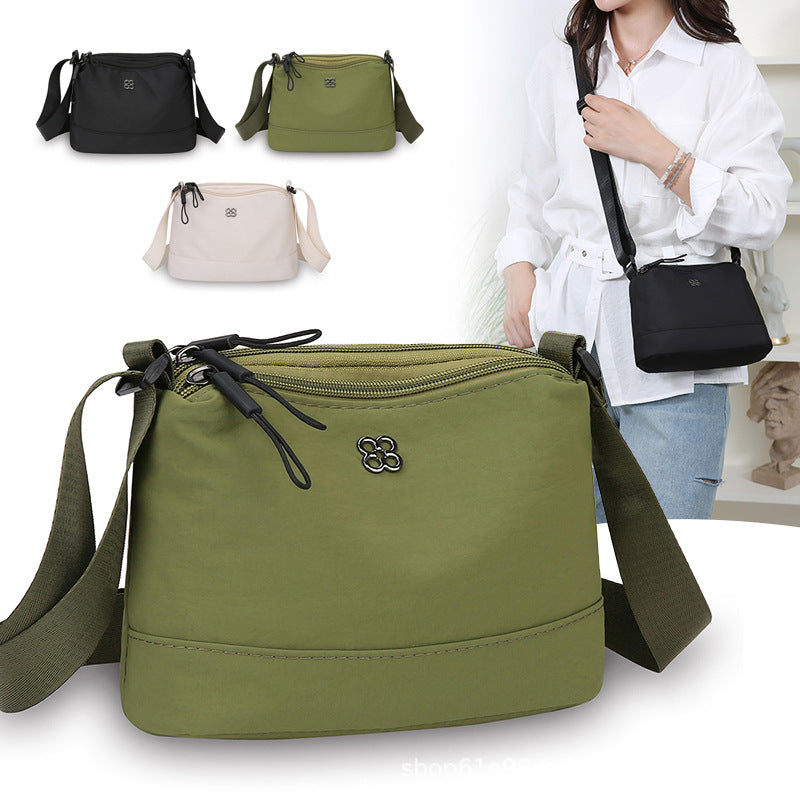 Minimalist Nylon Crossbody Bag