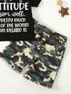 Meadow Days Letter Graphic T-Shirt and Camouflage Shorts Set — product view 12