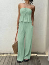 Marais Tube Top and Wide-Leg Pants Set — product view 1