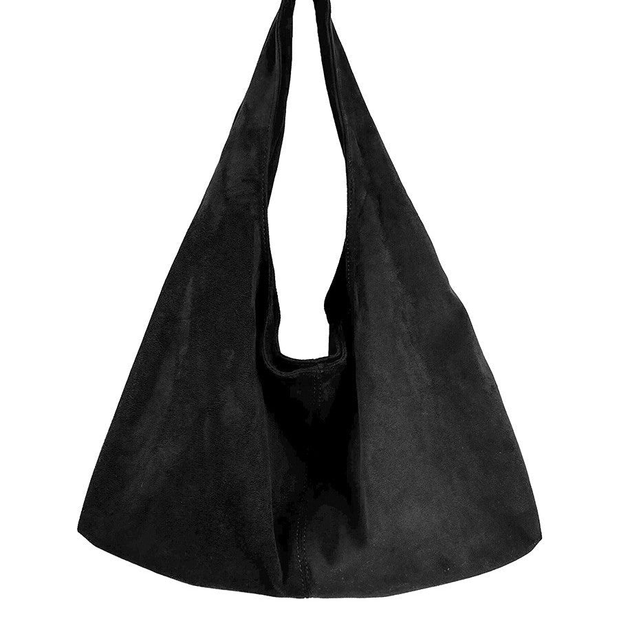 Women's Retro Suede Velvet Dumpling Shoulder Bag | Patchwork Crossbody Handbag