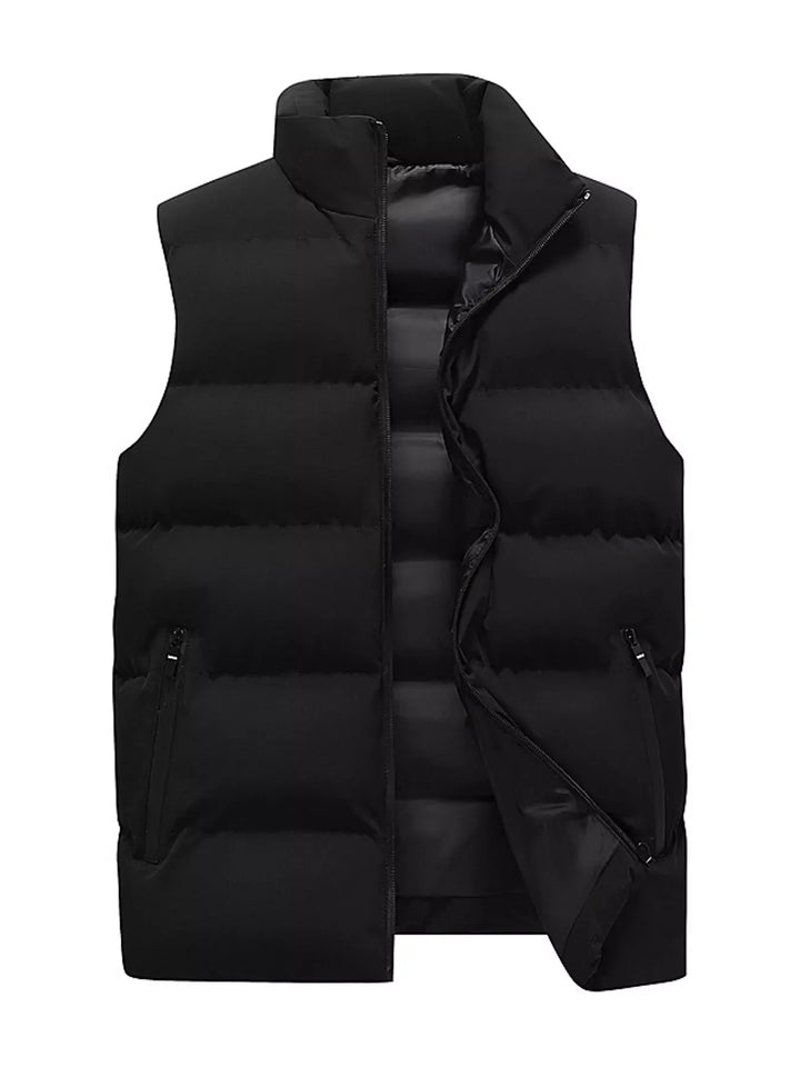 Men's Lightweight Zip-Up Puffer Vest