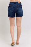 Judy Blue Camden High-Rise Back Flap Pocket Denim Shorts — product view 3