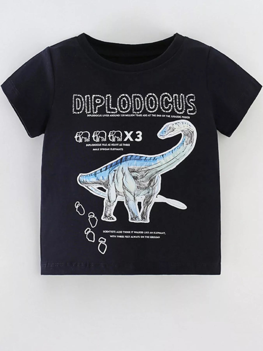 Sunny Days Dinosaur Short-Sleeve T-Shirt