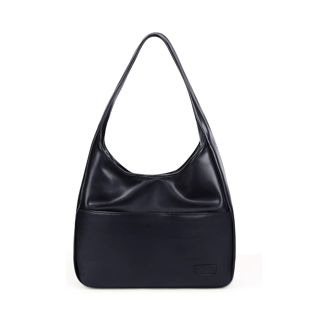 Women's PU Leather Tote Bag | Commuter & College Shoulder Bag