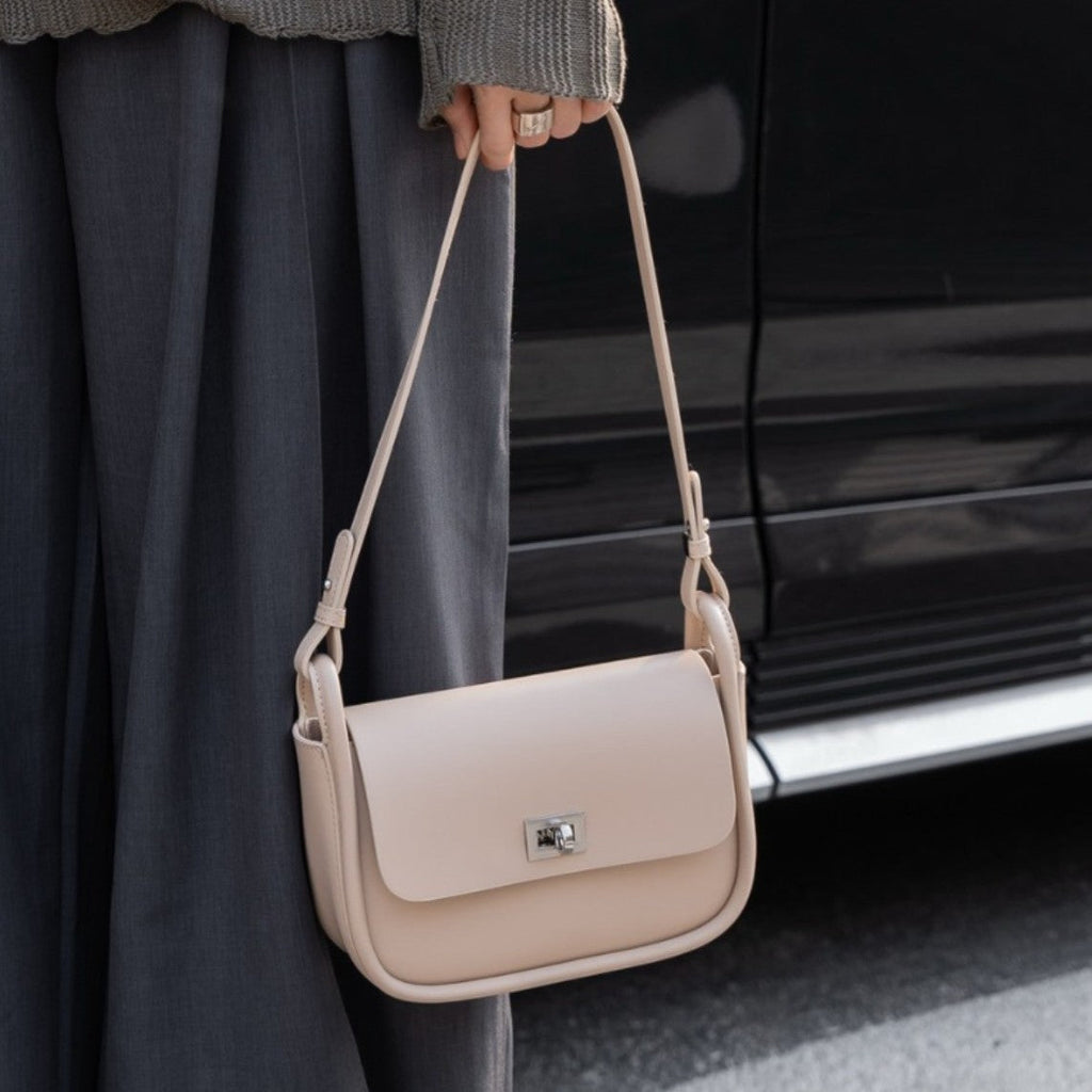 Women's Genuine Leather Underarm Bag | Cowhide Shoulder & Crossbody Bag