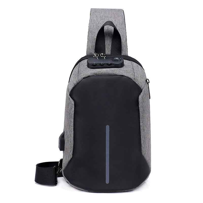 Oxford Cloth Shoulder Bag & Backpack | Zipper Closure, Polyester Lining | Sarah Express