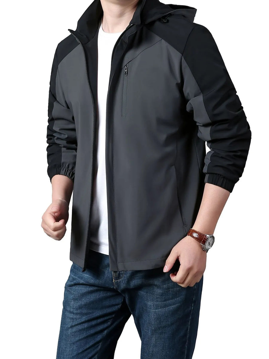 Axis Colorblock Hooded Jacket