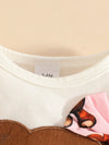 North Star Bear Long-Sleeve Dress with Headband — product view 3