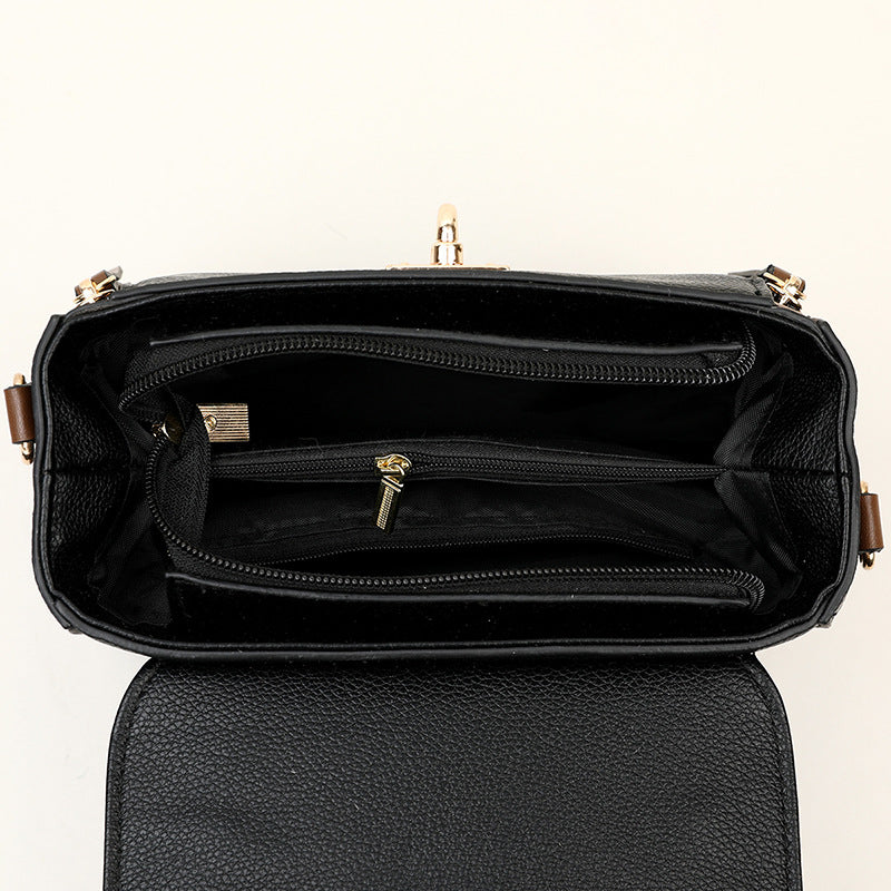 Retro Tote Shoulder Bag - Urban Minimalist PU Leather Handbag for Women