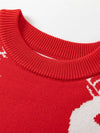 Moonbeam Reindeer & Snowflake Knit Sweater — product view 3