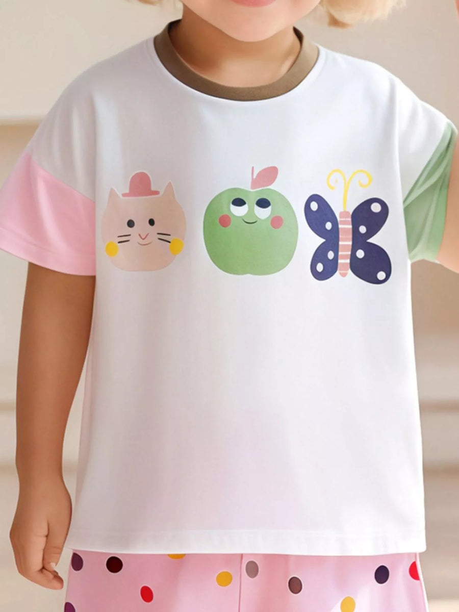 Wildwood Graphic Color Block T-Shirt