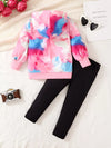 Scout Club Tie-Dye Graphic Hoodie & Pants Set — product view 2
