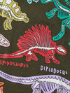 Sunny Days Dinosaur Skeleton Crewneck T-Shirt — product view 4