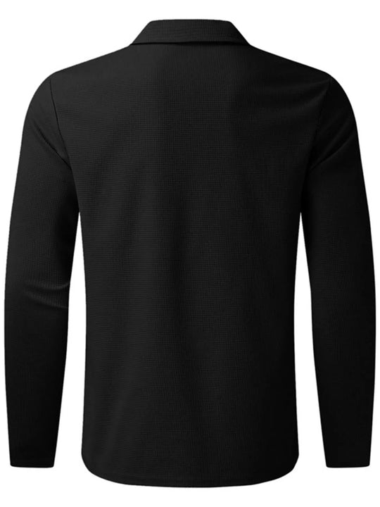 Another view: Men's Full Size Zip Up Top and Pants Set Plus Size