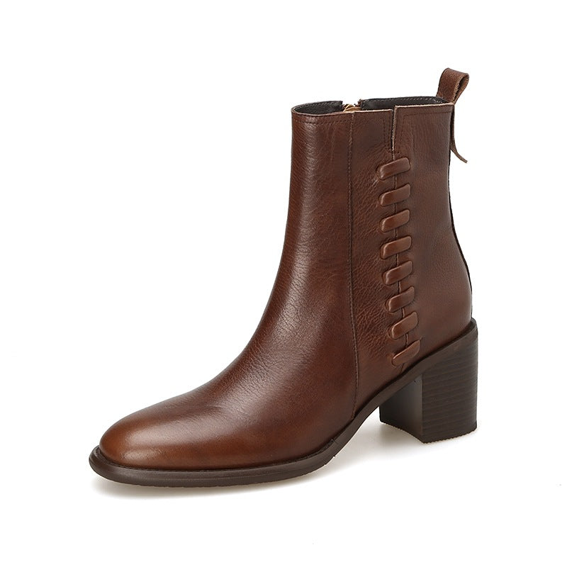 Retro British-Style Dr Martens Over-the-Knee Boots