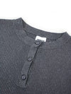 Solace Textured-Knit Henley — color or detail view 5