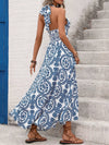 Isla Printed Halter Neck Maxi Dress — product view 6