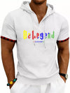 Be Legend Waffle-Knit Hooded Tee — color or detail view 3