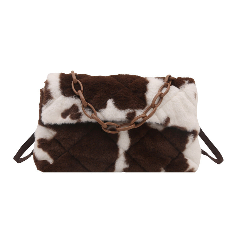 Women's Leopard Print Crossbody Bag – Large Capacity Shoulder Bag