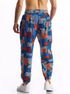 Mosaic Drawstring Statement Trousers — color or detail view 7