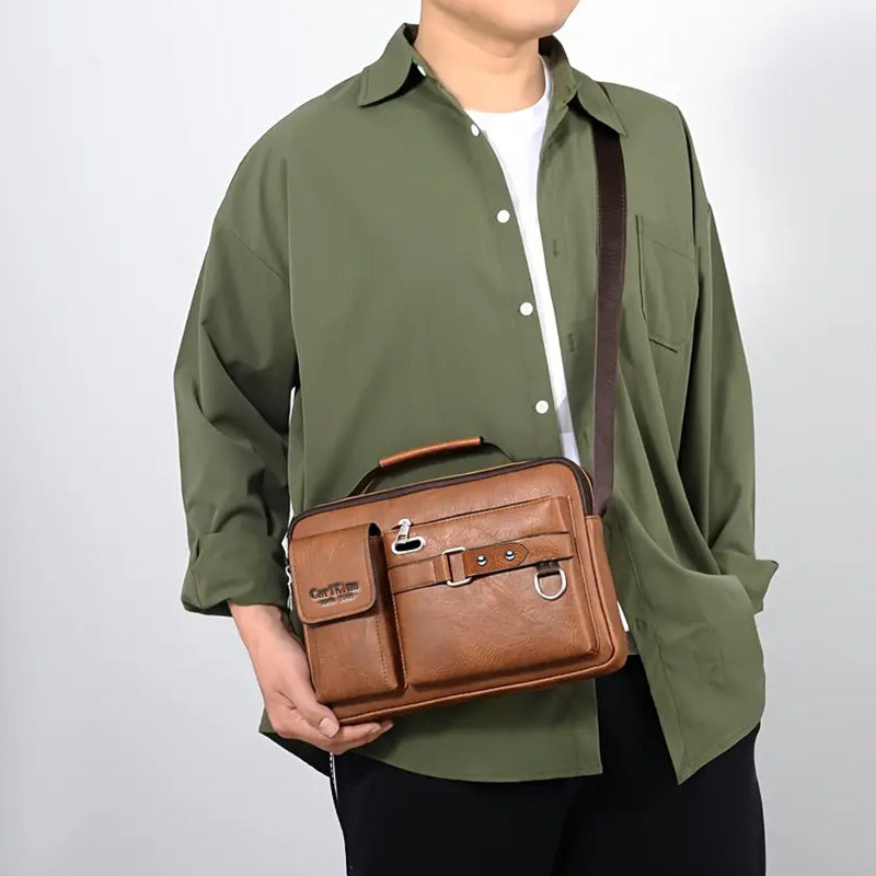 Pierdan Men's Premium Crossbody Shoulder Bag