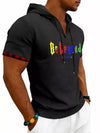 Be Legend Waffle-Knit Hooded Tee — color or detail view 2