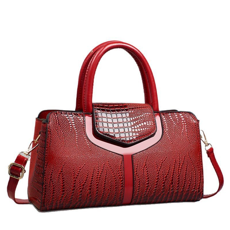 Large Capacity Women's Tote Crossbody Shoulder Bag – PU Leather Commuter Handbag