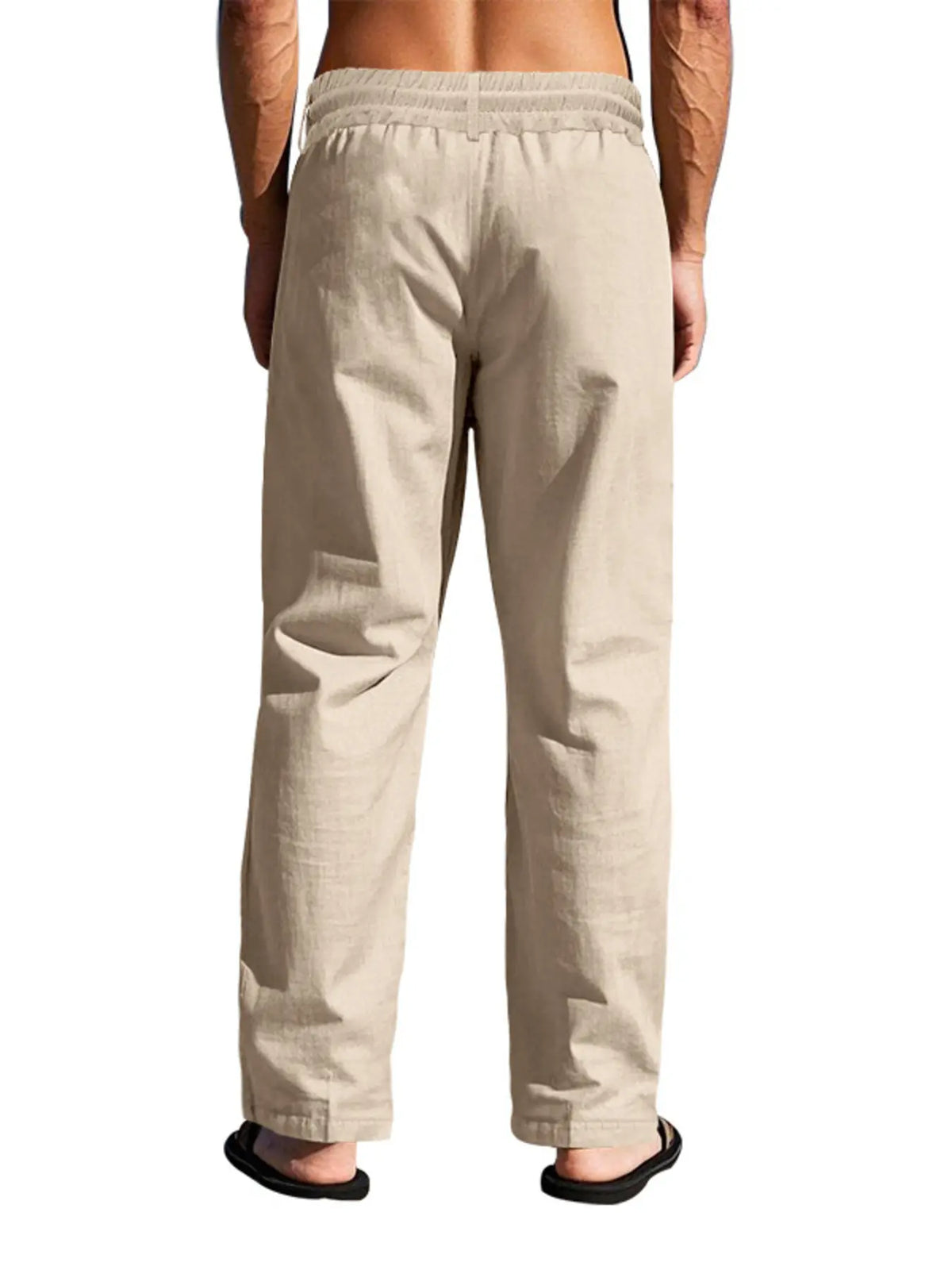 Men's Relaxed Drawstring Pants with Pockets — photo 14